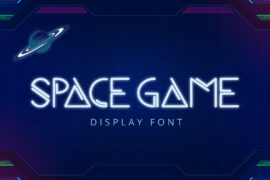 Space Game Font