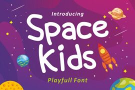 Space kids Font