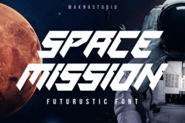 SPACE MISSION Font