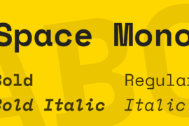 Space Mono Font Family