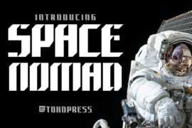 SPACE-NOMAD Font