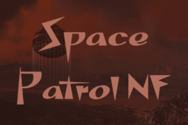 Space Patrol NF Font