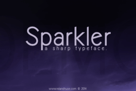 Sparkler-Demo Font