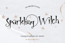 Sparkling Witch Demo Font