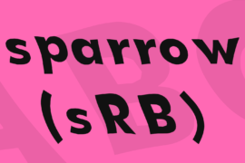 sparrow (sRB) Font