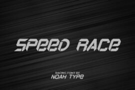 Speed Race Demo Font