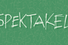 Spektakel DEMO Font