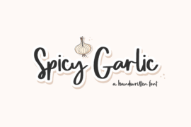 Spicy Garlic Demo Font