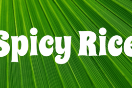 Spicy Rice Font