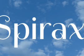 Spirax Font