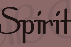 Spirit Font