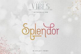 Splendor Font