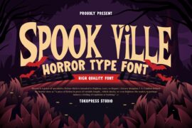 Spook Ville Font
