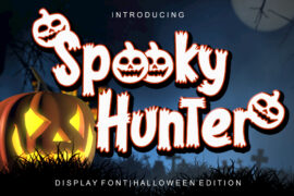 Spooky Hunter – Personal Use Font