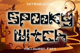 Spooky Witch- PERSONAL USE Font
