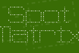 Spot Matrix Font