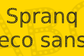 Spranq eco sans Font