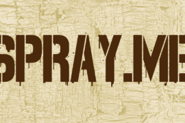 Spray.ME Font