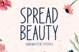 Spread Beauty Font