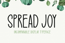 Spread Joy Font