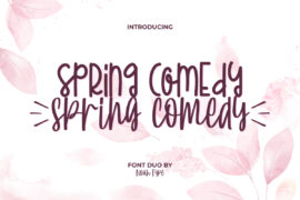 Spring Comedy Demo Font Family