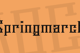 Springmarch Font