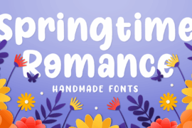 Springtime Romance Font