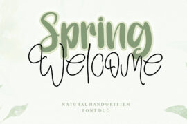 SpringWelcomeFont Font
