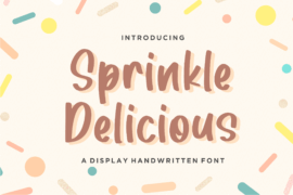 Sprinkle Delicious Font