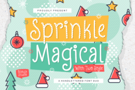 Sprinkle Magical Demo Font Family