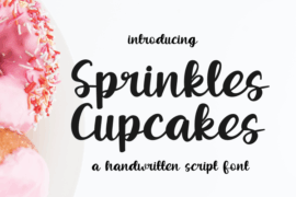 Sprinkles Cupcakes Font