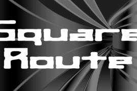 Square Route Font
