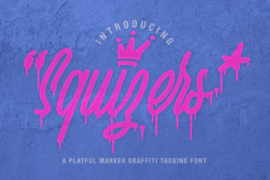 Squizers Marker Demo Font