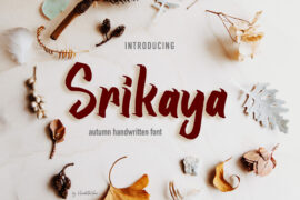 Srikaya free Font