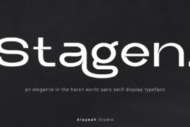 Stagen Font