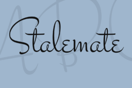 Stalemate Font