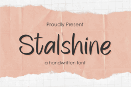 Stalshine Demo Font