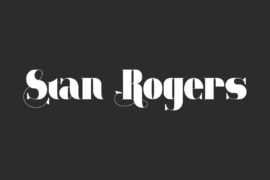Stan Rogers Demo Font Family