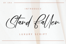 Stand Fallen Font