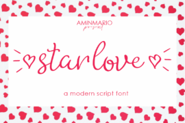 (star love) Font