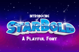 StarBold Font