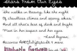 Stars From Our Eyes Font