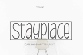 Stayplace Font