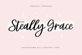 Steally Grace Demo Font