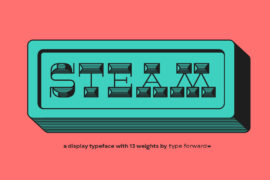 Steam Font