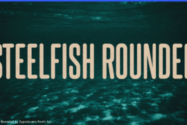 Steelfish Rounded Font