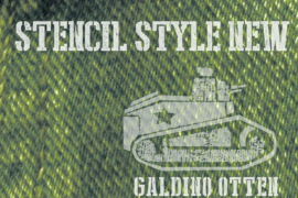 Stencil Style New Font