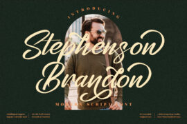 Stephenson Brandon Font Family