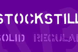 Stockstill Font Family
