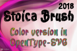 Stoica Brush Font